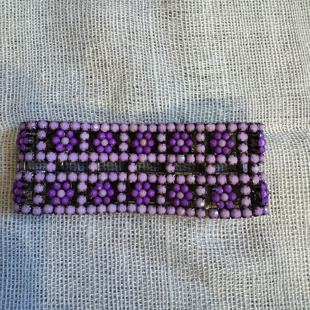 Purple Beaded Bracelet